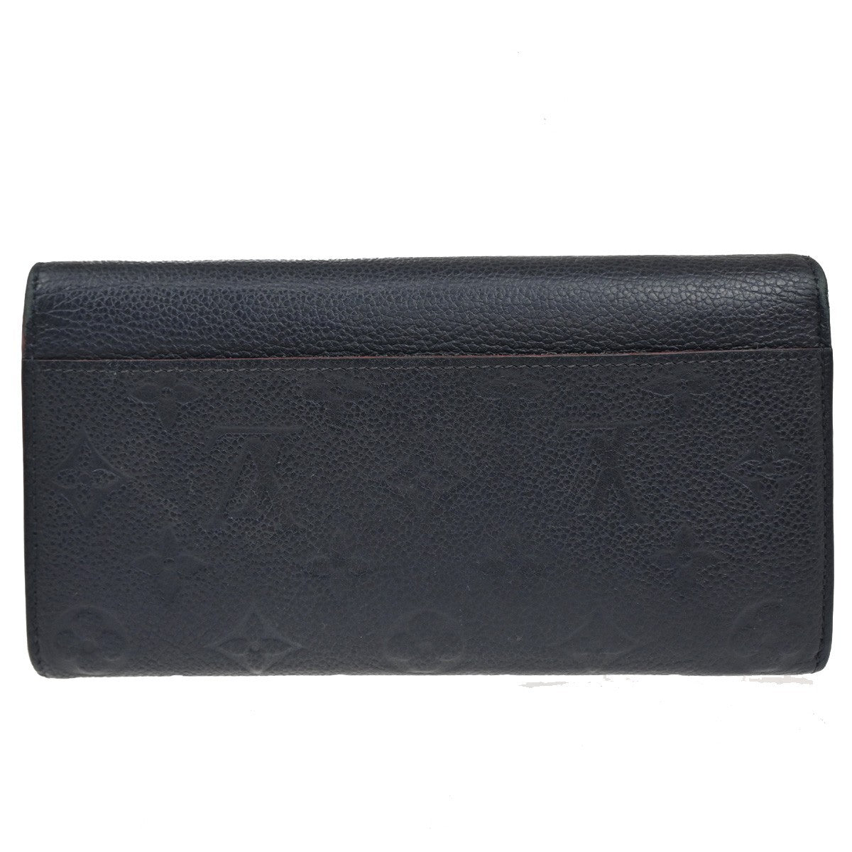 LOUIS VUITTON Portefeuille Sarah Wallet Monogram Empreinte Blue M62125 30KB649