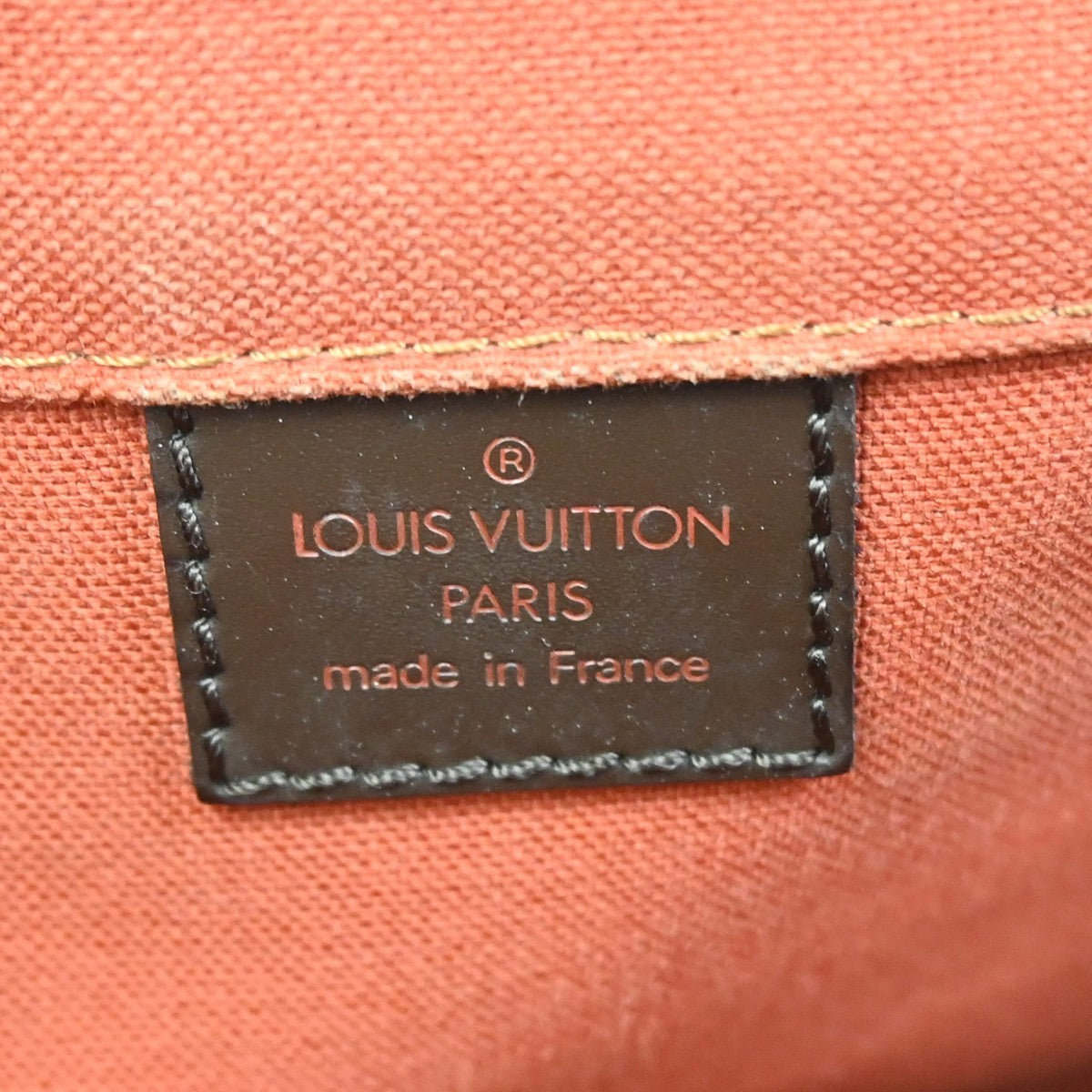 LOUIS VUITTON Bastille Shoulder Bag Damier Ebene Leather Brown N45258 85CA824