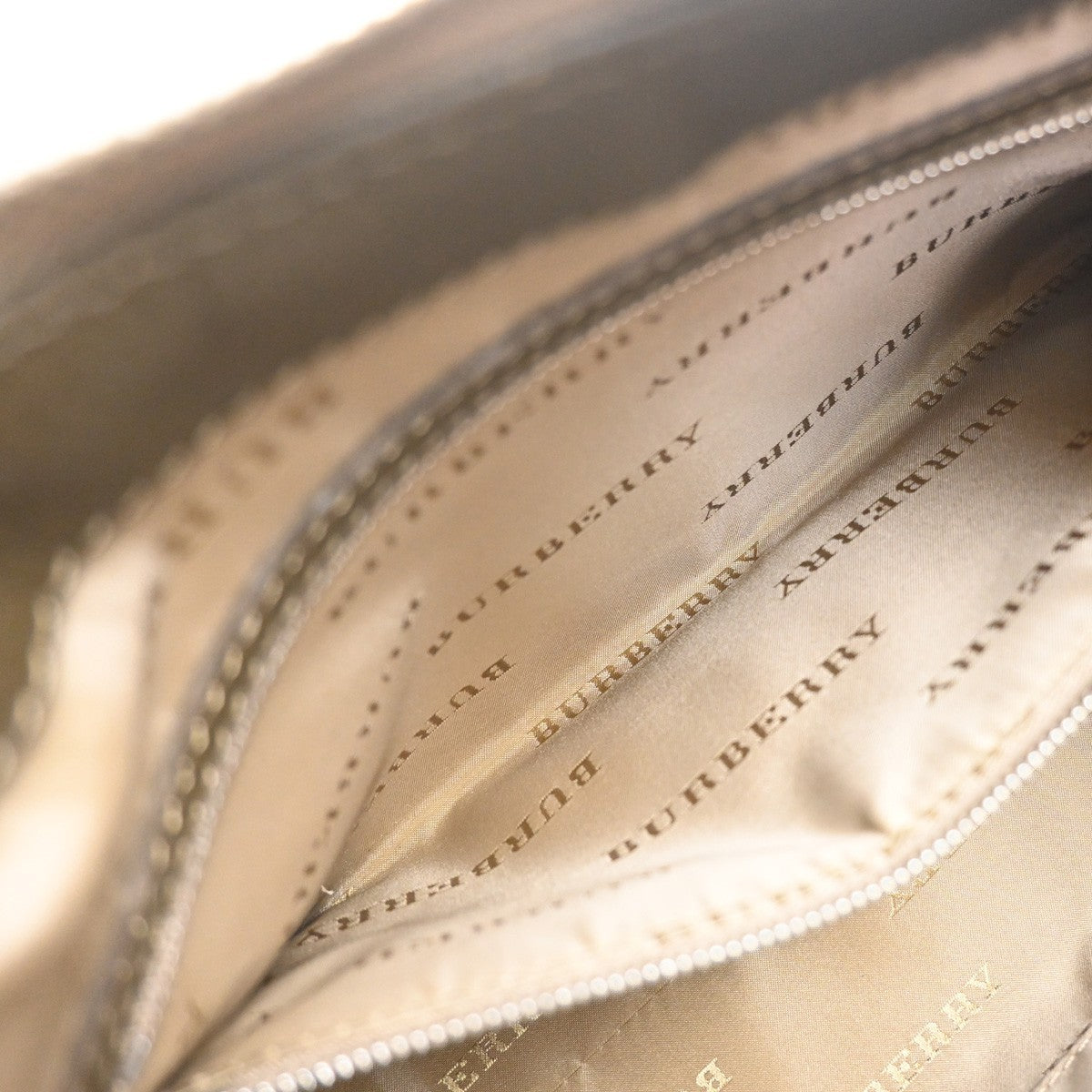 BURBERRY Logo Nova Check Shoulder Hand Bag Canvas Leather KI BE SHW 34RQ034