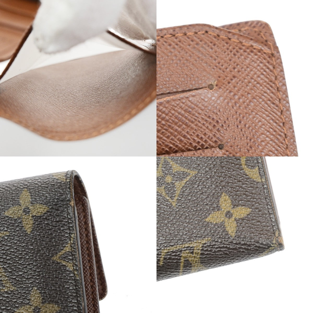LOUIS VUITTON Porte Tresor Etui Papier Trifold Wallet Monogram BN M61202 36YJ248