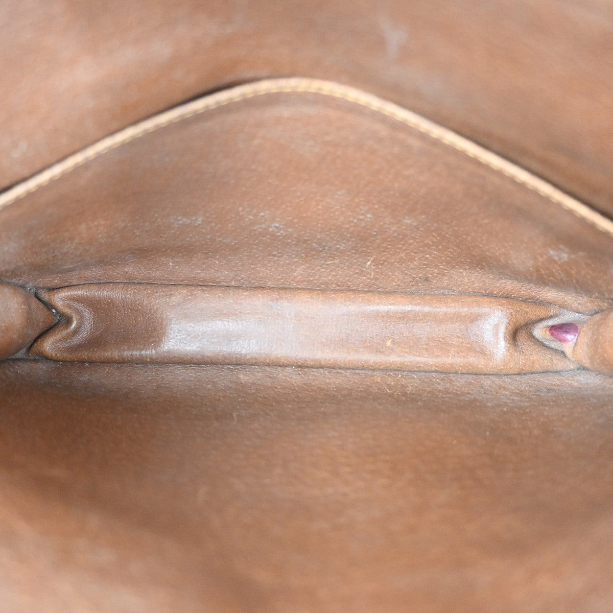 LOUIS VUITTON Pochette Sport Shoulder Bag Monogram Leather Brown France 61KB831