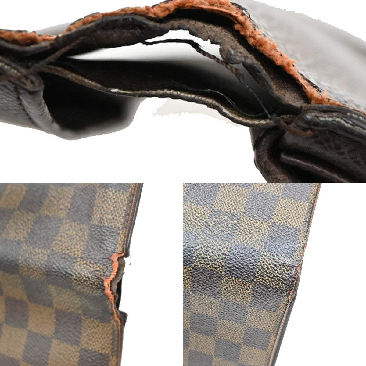 LOUIS VUITTON  Porte Tresor Etui Papier Wallet Damier Ebene Brown N61202 02DA168