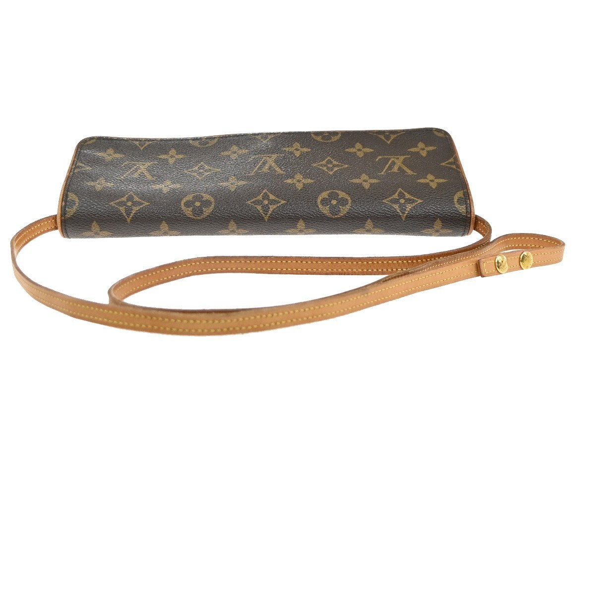 LOUIS VUITTON Pochette Twin GM 2Way Shoulder Bag Monogram Brown M51852 82MA615