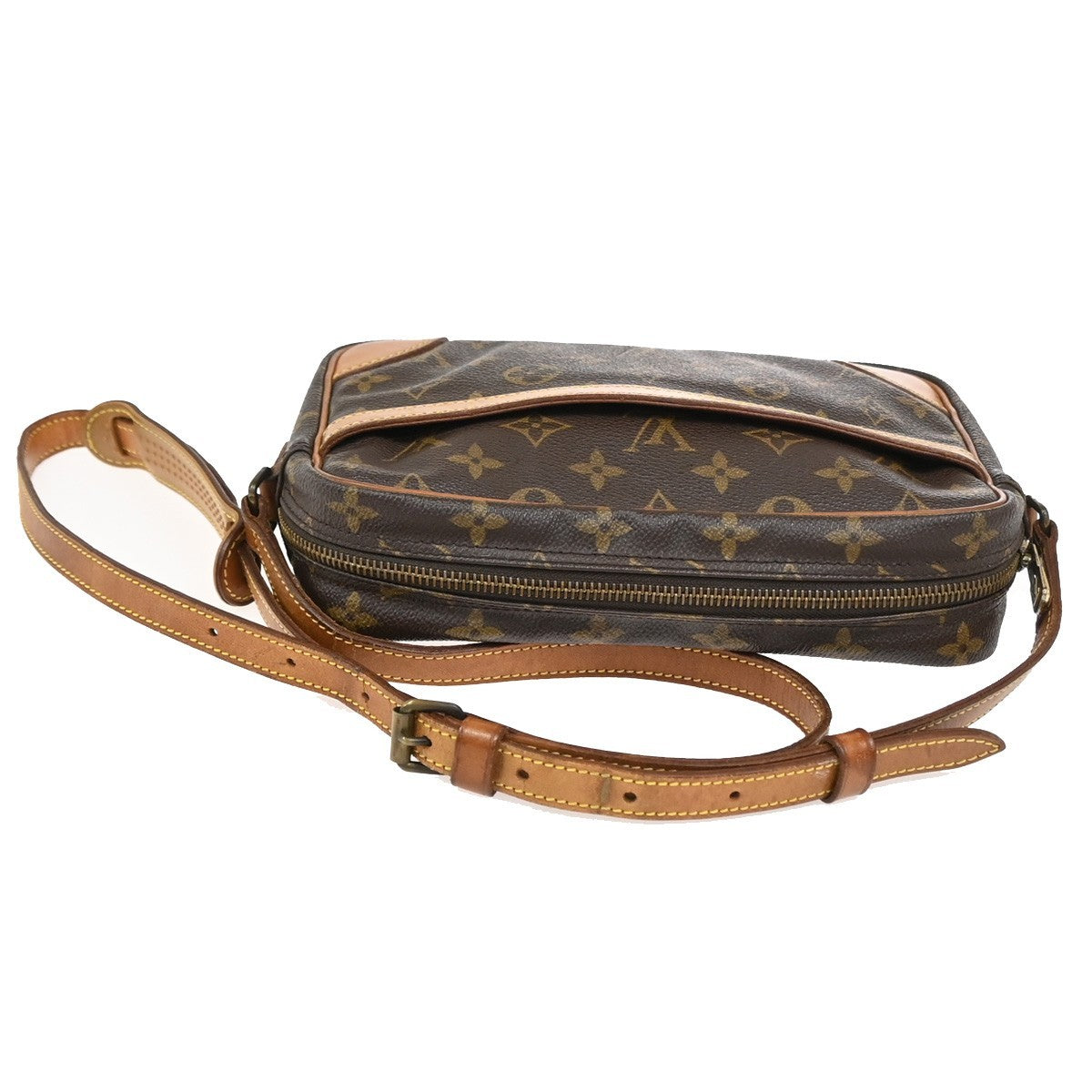 LOUIS VUITTON Trocadero 24 Shoulder Bag Monogram Leather Brown M51276 88YJ028