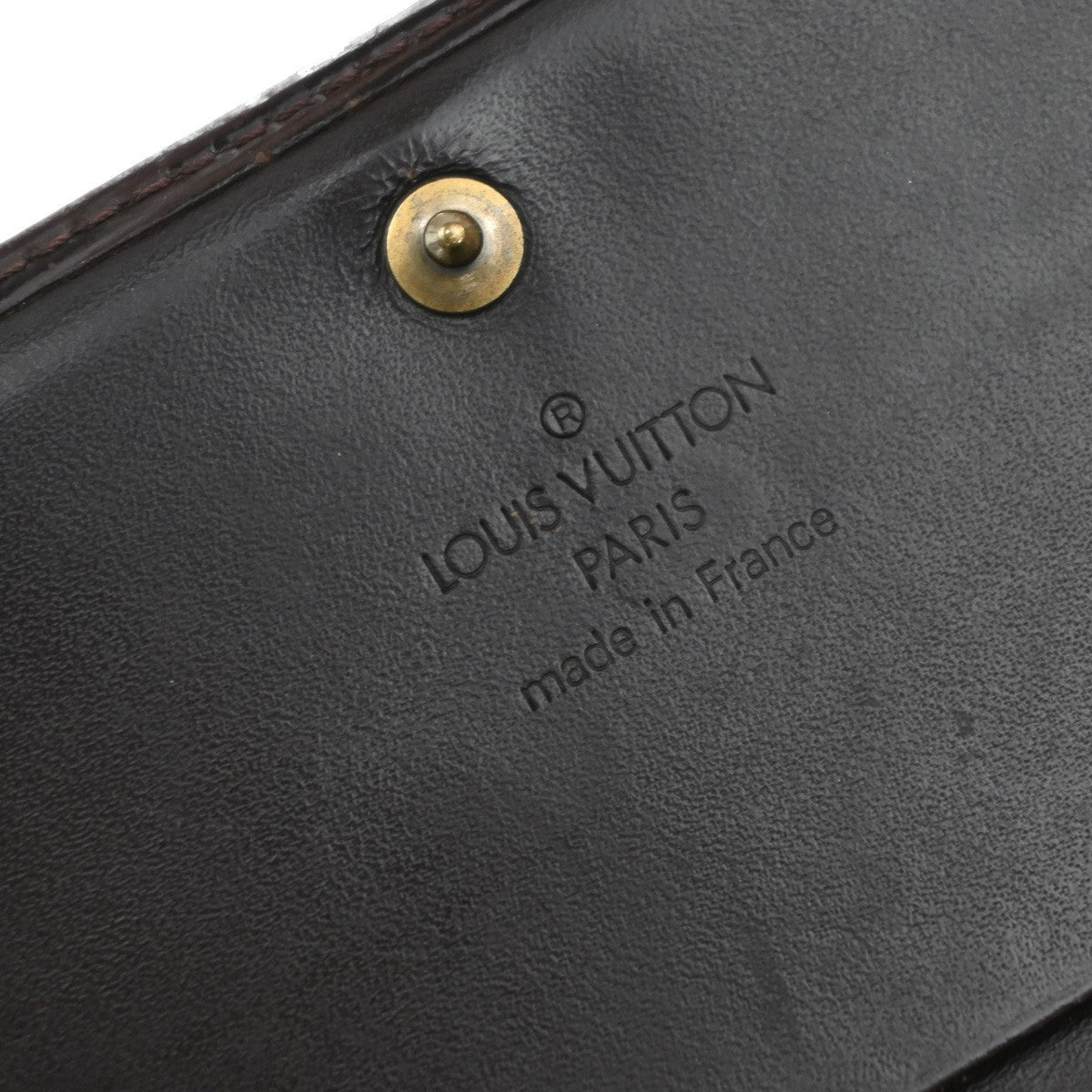 LOUIS VUITTON Portefeuille Tresor Bifold Wallet Epi Leather Brown M6350D 67KP334