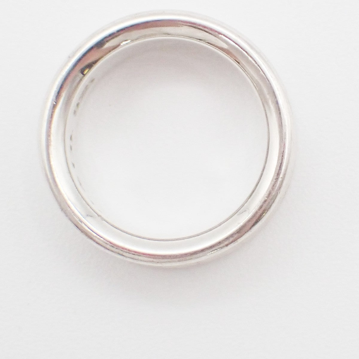 Tiffany & Co. 1837 Narrow Ring Tulip Ring Sterling Silver 925 US 5 JP 9 01KD099