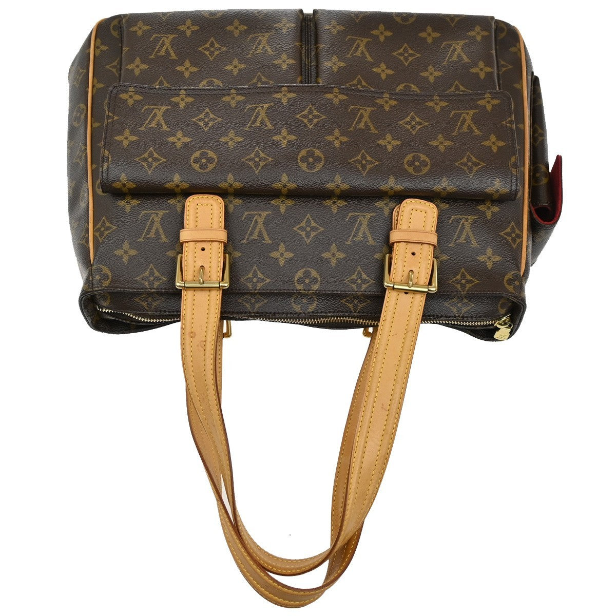 LOUIS VUITTON Multipli Cite Shoulder Bag Monogram Leather Brown M51162 42CA282