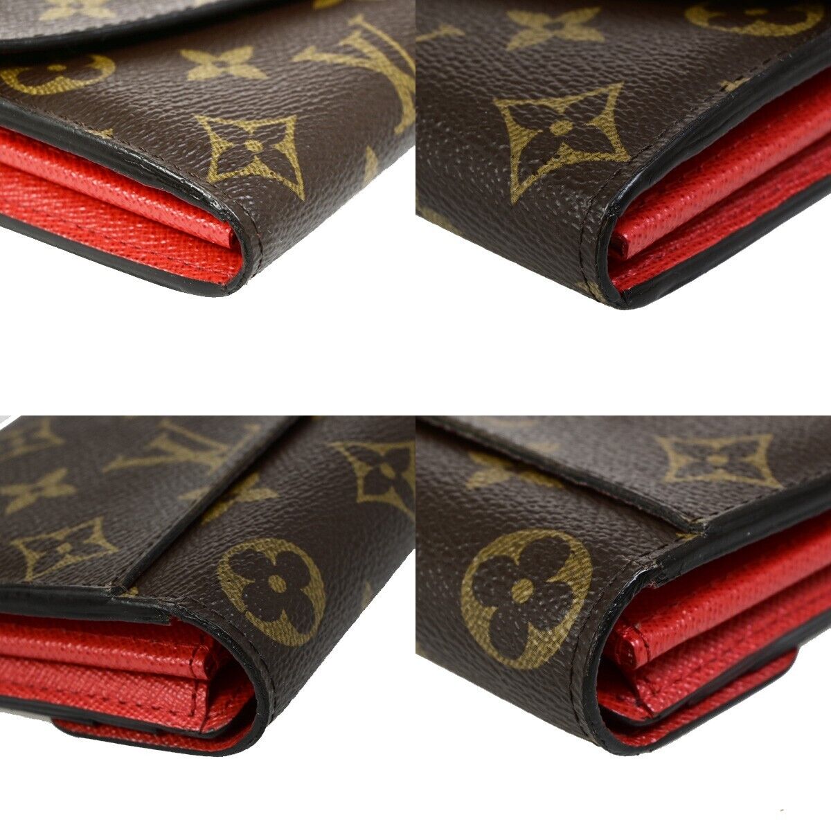 LOUIS VUITTON Portefeuille Sarah Long Bifold Wallet Monogram BN M62236 88EB956
