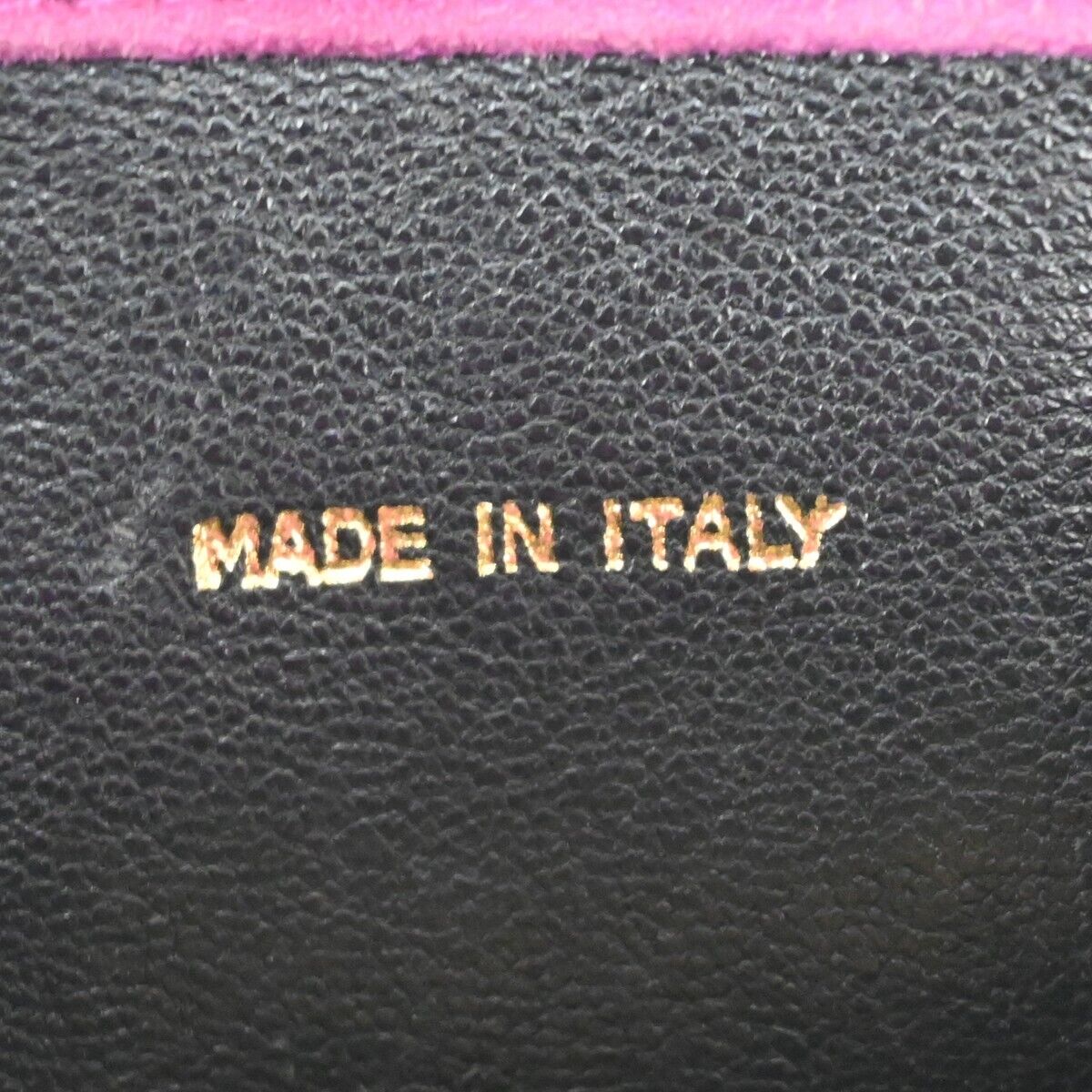 CHANEL CC Logo Fringe Shoulder Vanity Bag Suede Leather Purple Vintage 638HB349