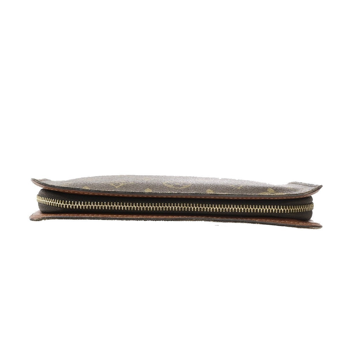 LOUIS VUITTON Porte Monnaie Zip Ling Wallet Monogram Leather BN M61727 62KD120