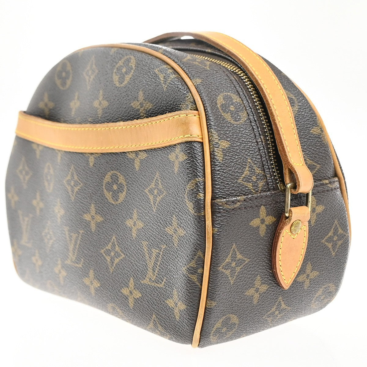 LOUIS VUITTON Blois Crossbody Shoulder Bag Monogram Leather Brown M51221 79MA412