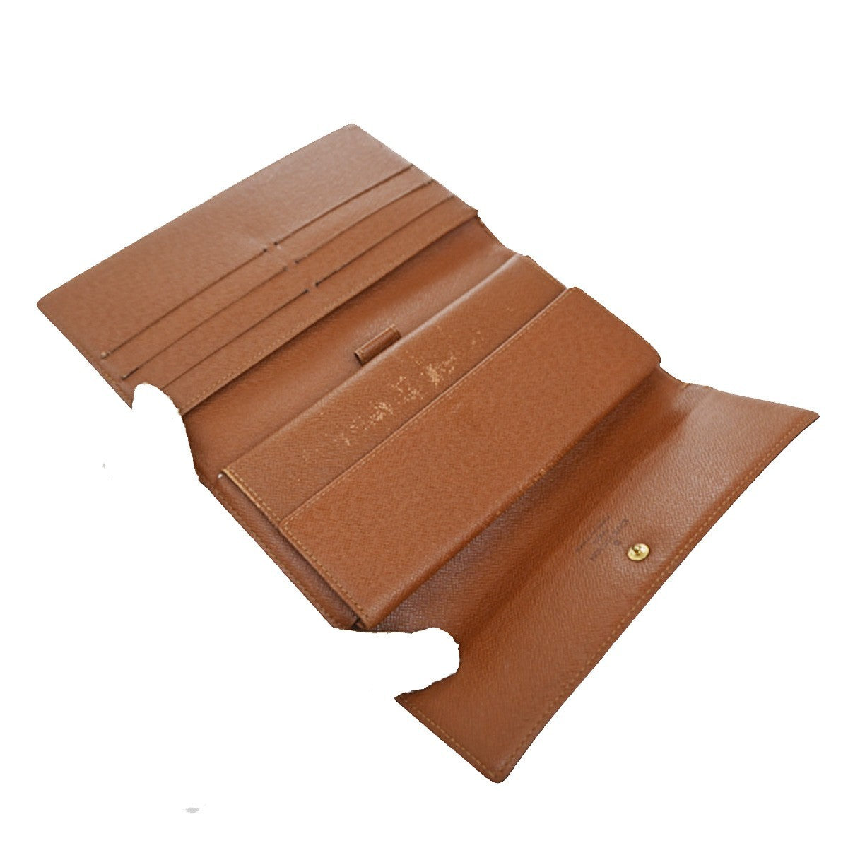 LOUIS VUITTON International Long Trifold Wallet Monogram Brown M61215 60EF787