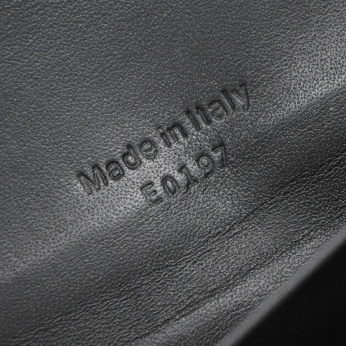 BERLUTI Itauba Scritto Calligraphy Long Bifold Wallet Leather Navy Blue 34EG139