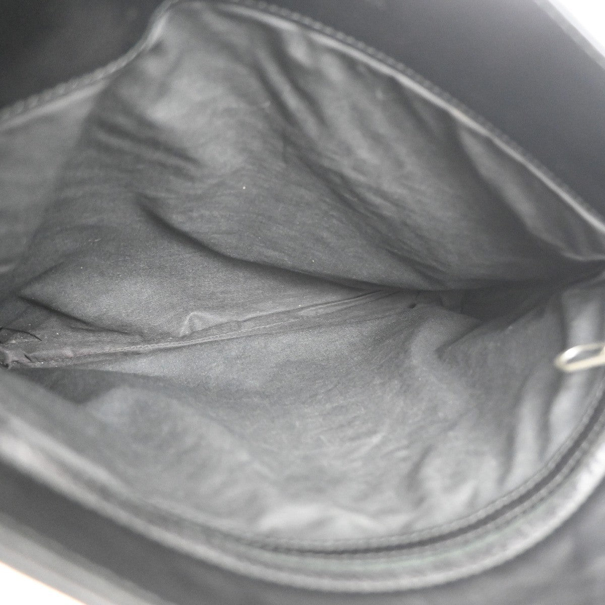 BOTTEGA VENETA Intrecciato Shoulder Bag Leather Black Italy 172736 12RL630