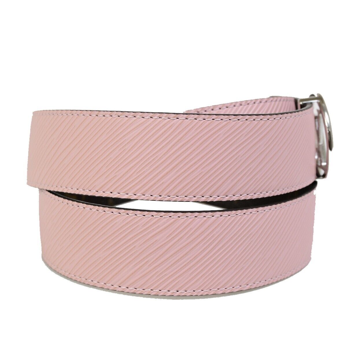 LOUIS VUITTON Ceinture LV Circle Belt 80/32 Monogram Epi Pink BN M0118 31FA983