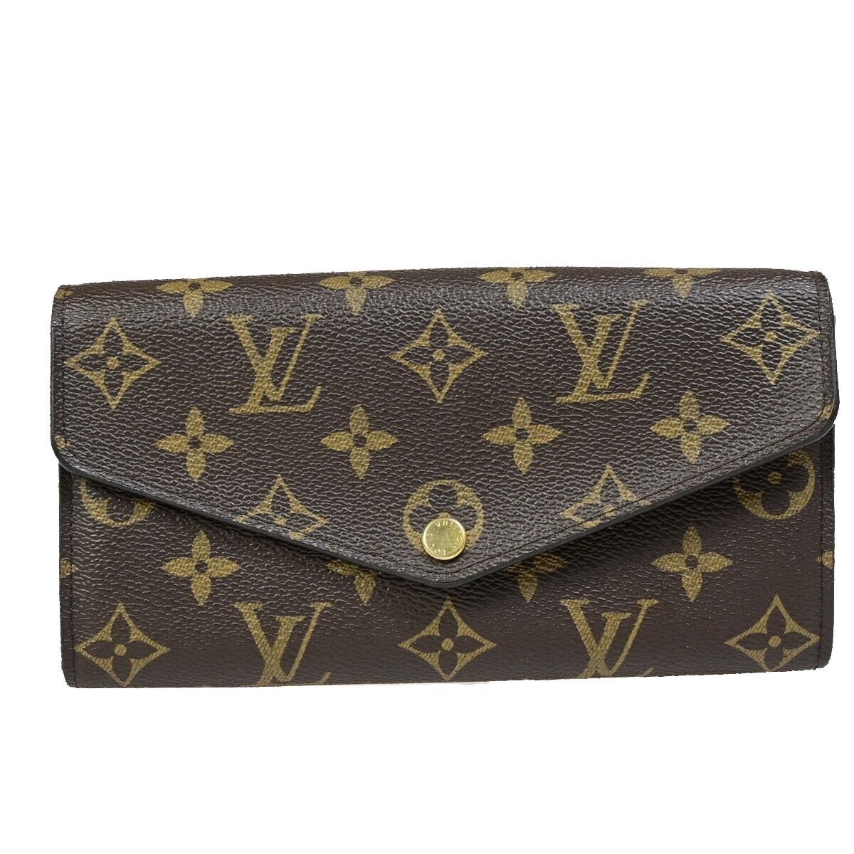 LOUIS VUITTON Portefeuille Sarah Long Bifold Wallet Monogram BN M62236 88EB956