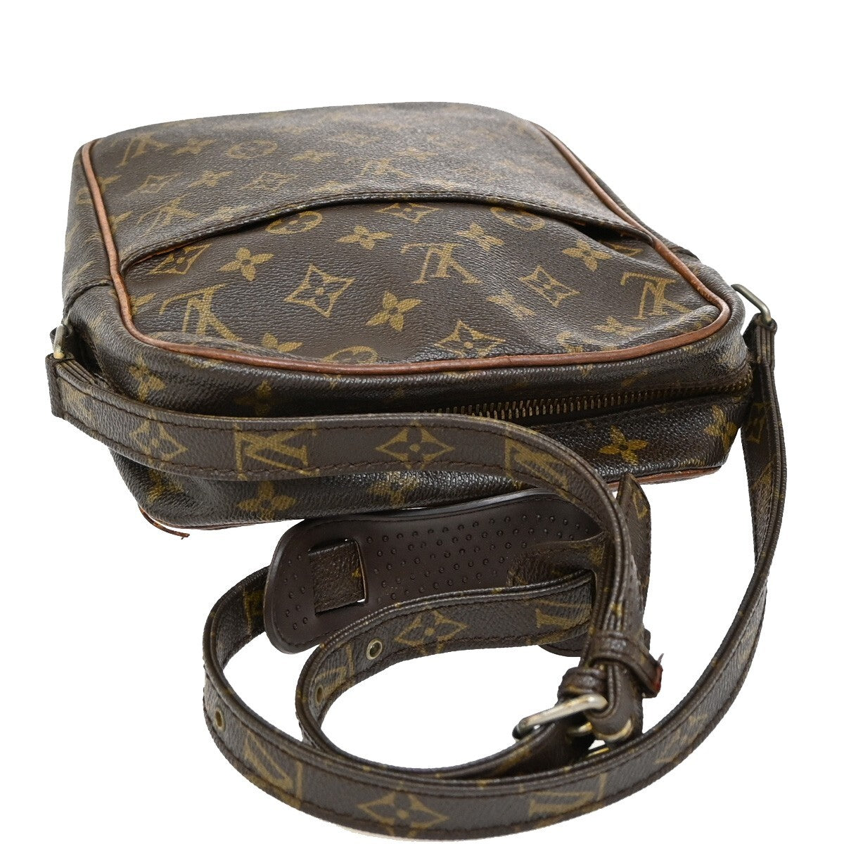 LOUIS VUITTON Petit Marceau Shoulder Bag Monogram Leather Brown M40264 62EE313