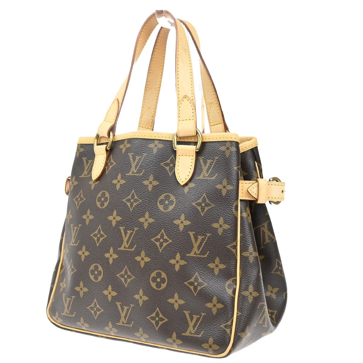 LOUIS VUITTON Batignolles Tote Hand Bag Monogram Leather Brown M51156 17TA054