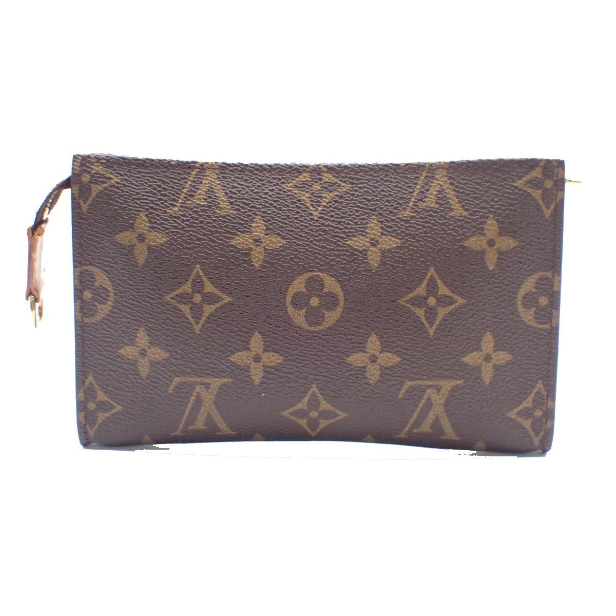 LOUIS VUITTON LV Bucket PM Clutch Pouch Bag Monogram Leather France 02AA180