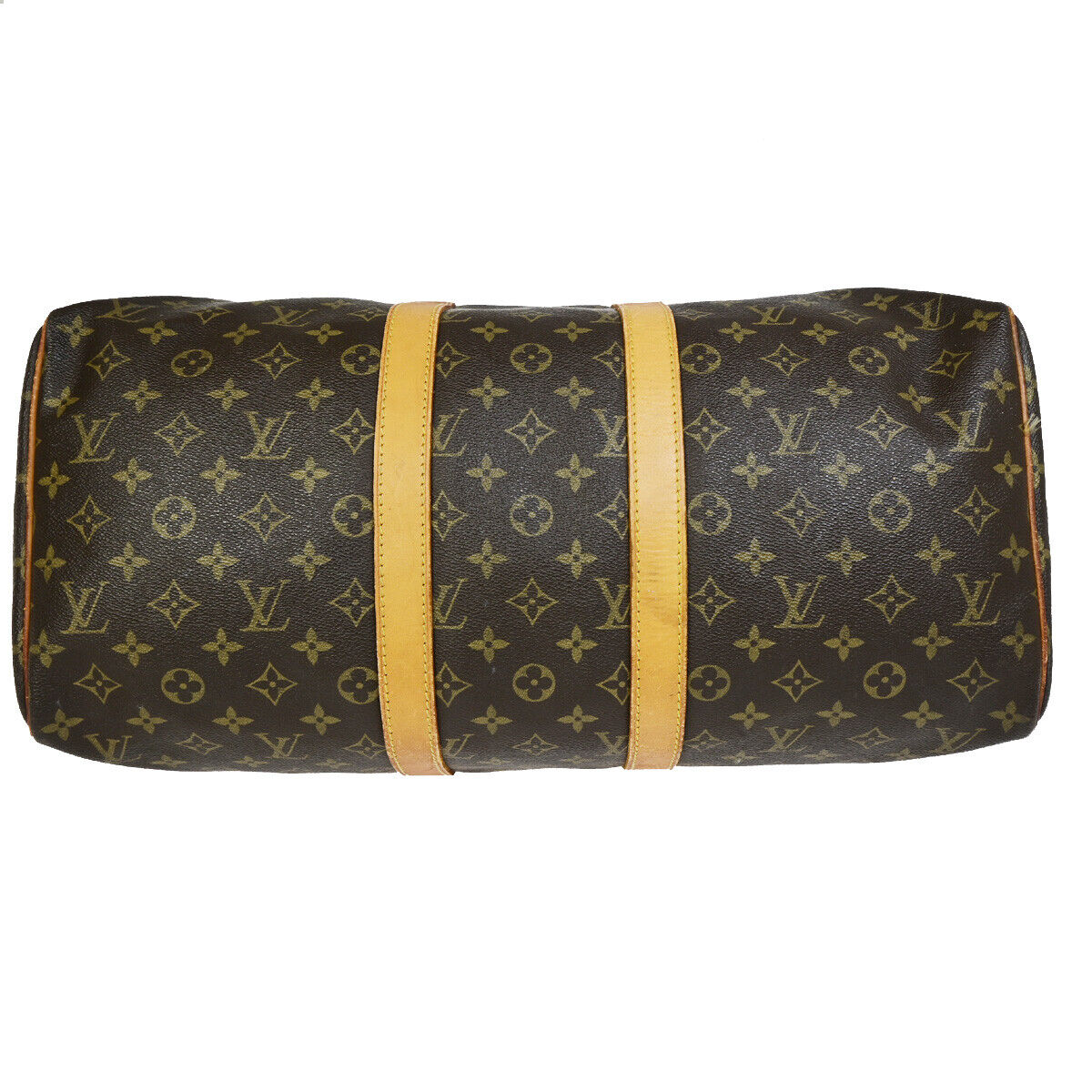 LOUIS VUITTON Keepall 45 Travel Hand Bag Monogram Leather Brown M41428 64SJ094