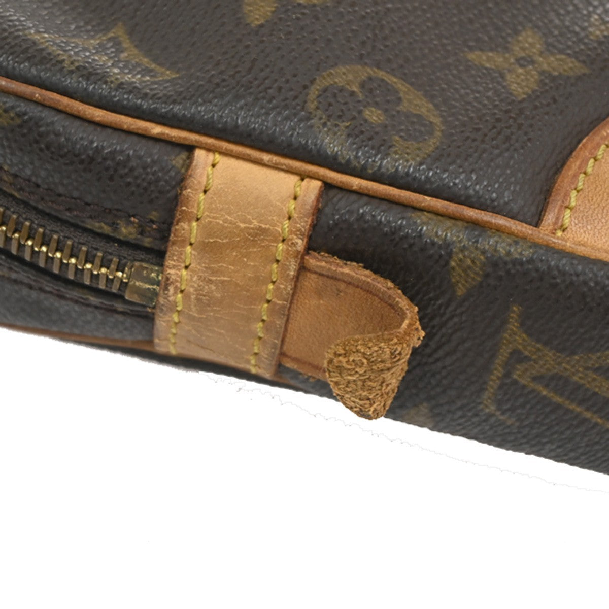 LOUIS VUITTON Marly Dragonne GM Clutch Hand Bag Monogram Brown M51825 66KC722