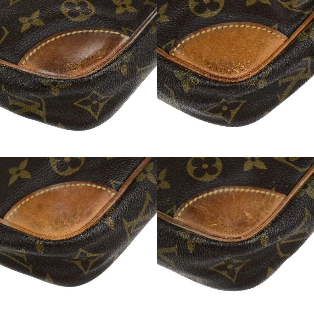 LOUIS VUITTON Marly Dragonne GM Clutch Hand Bag Monogram Brown M51825 02ED025