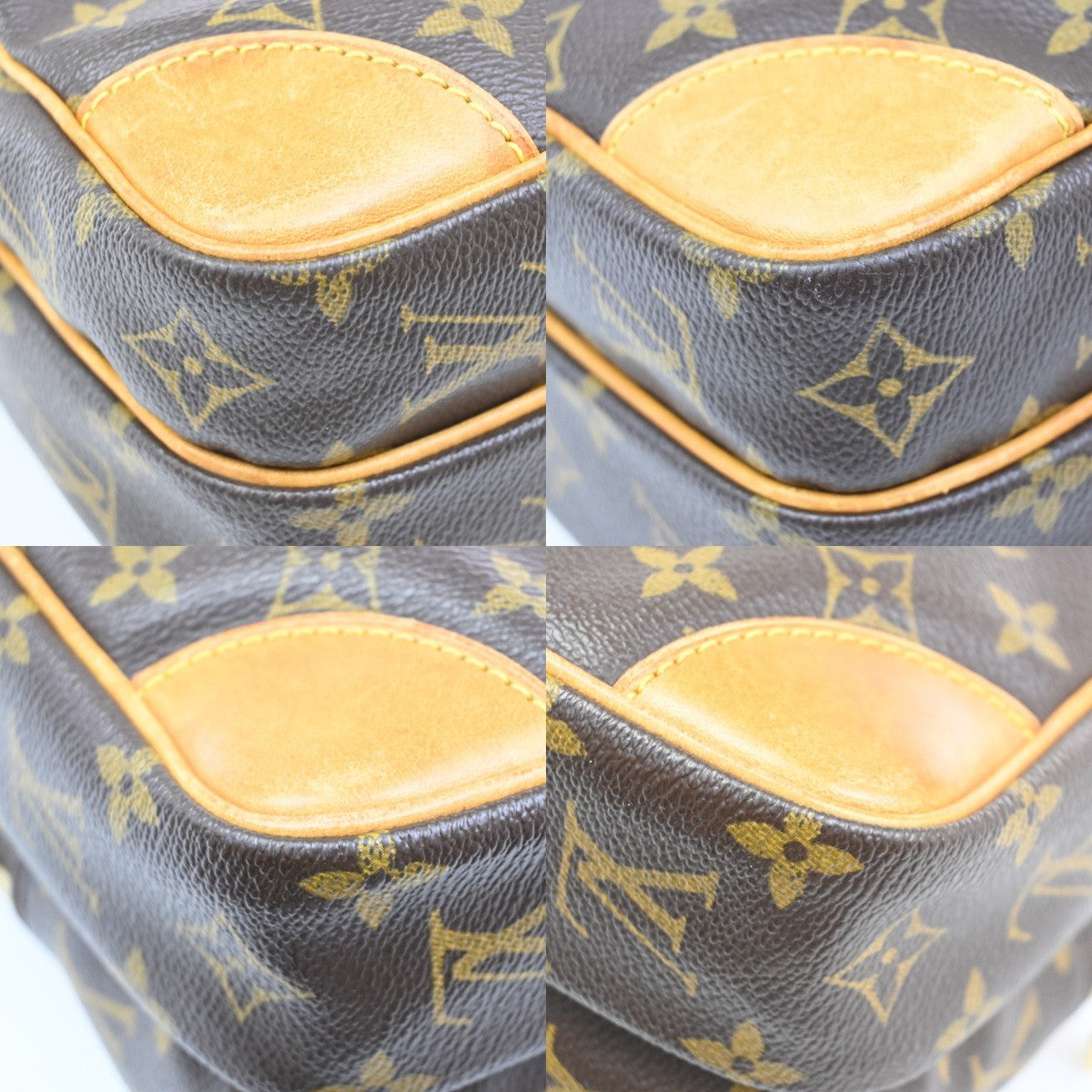 LOUIS VUITTON Amazon Crossbody Shoulder Bag Monogram Leather USA M45236 73KD176