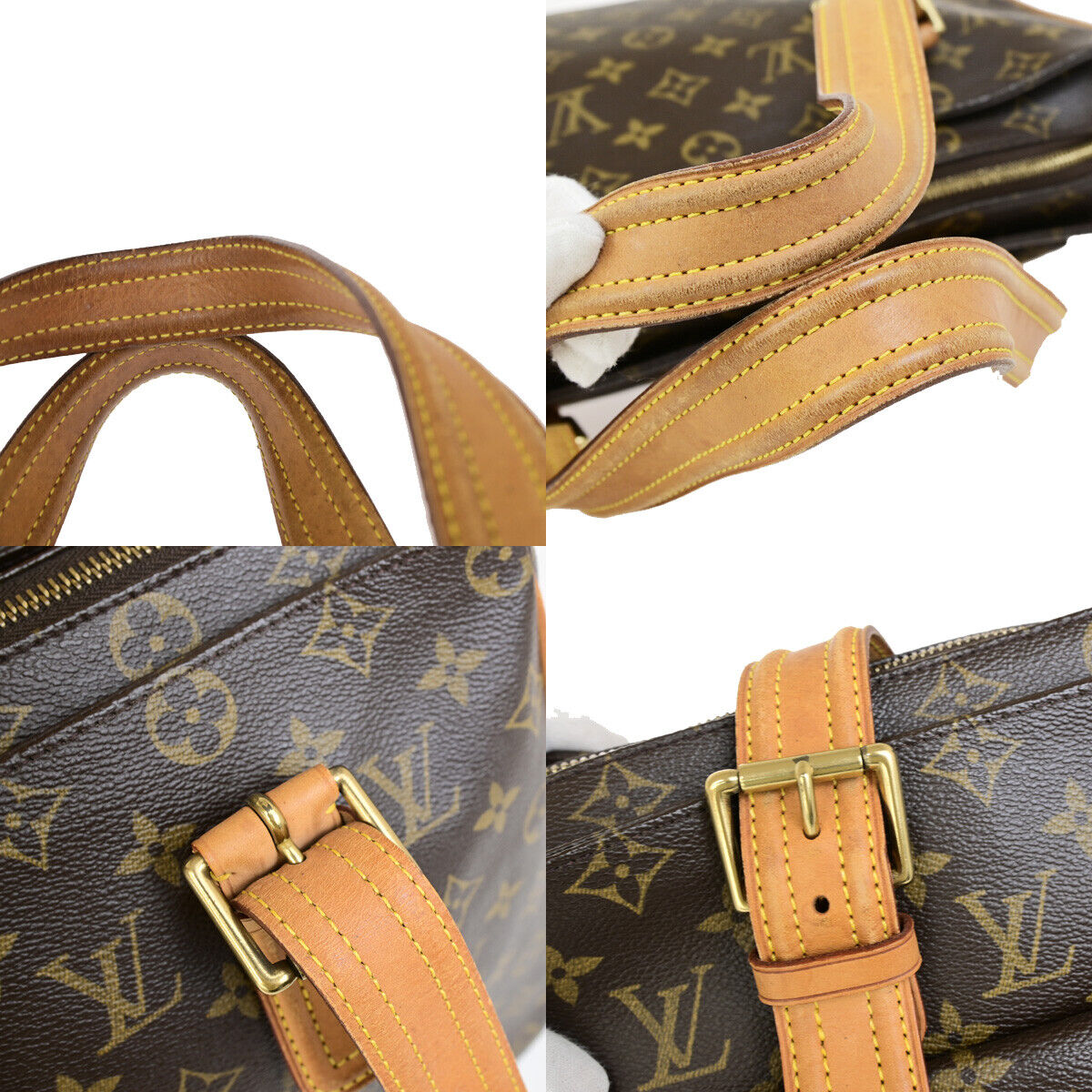 LOUIS VUITTON Multipli Cite Shoulder Bag Monogram Leather Brown M51162 79YG557
