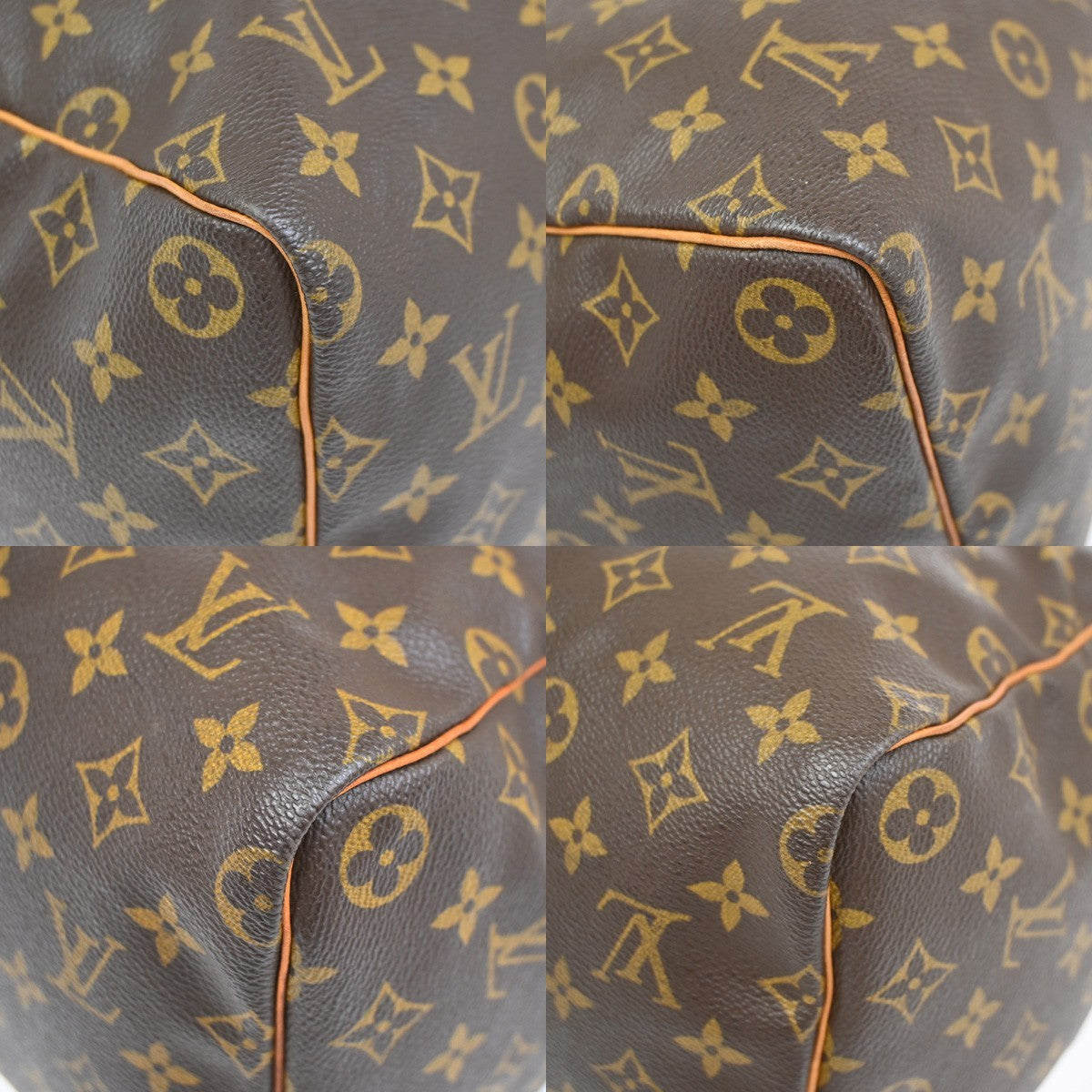 LOUIS VUITTON Speedy 40 Travel Hand Bag Monogram Leather Brown M41522 70YJ177