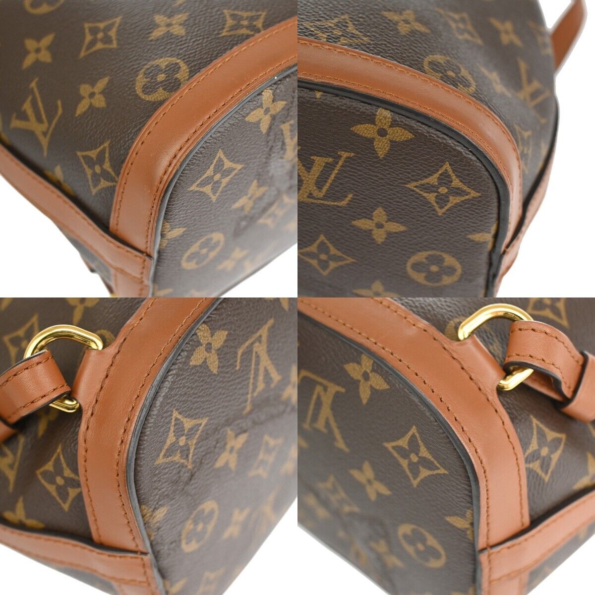 LOUIS VUITTON Dauphine Backpack Bag Monogram Reverse Leather BN M45142 393RJ652