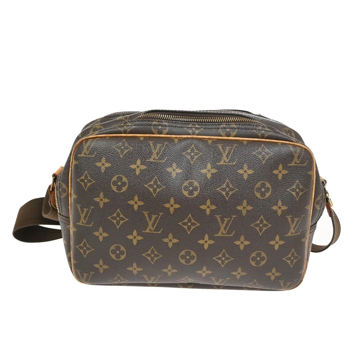 LOUIS VUITTON Reporter PM Crossbody Shoulder Bag Monogram Leather M45254 34KC186