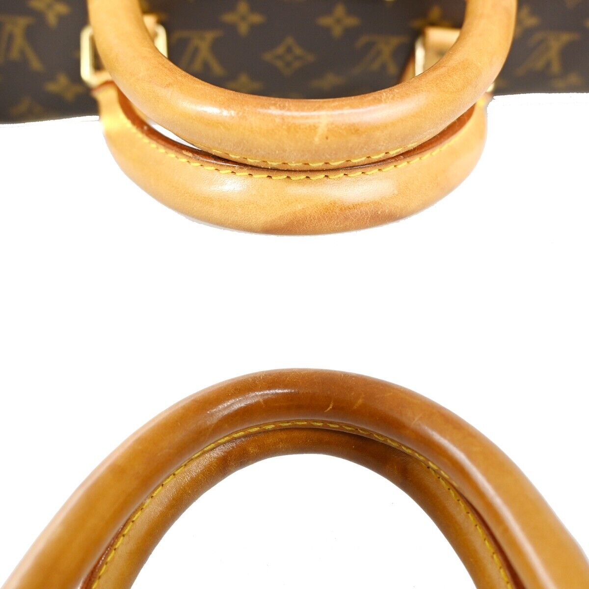 LOUIS VUITTON Keepall 50 Travel Hand Bag Monogram Leather Brown M41426 72YG737