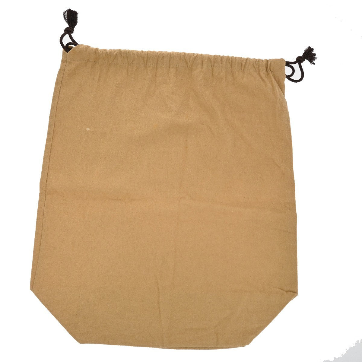 LOUIS VUITTON Logo 10 Set Dust Bag Drawstring Canvas Cotton Beige Brown 09KP229