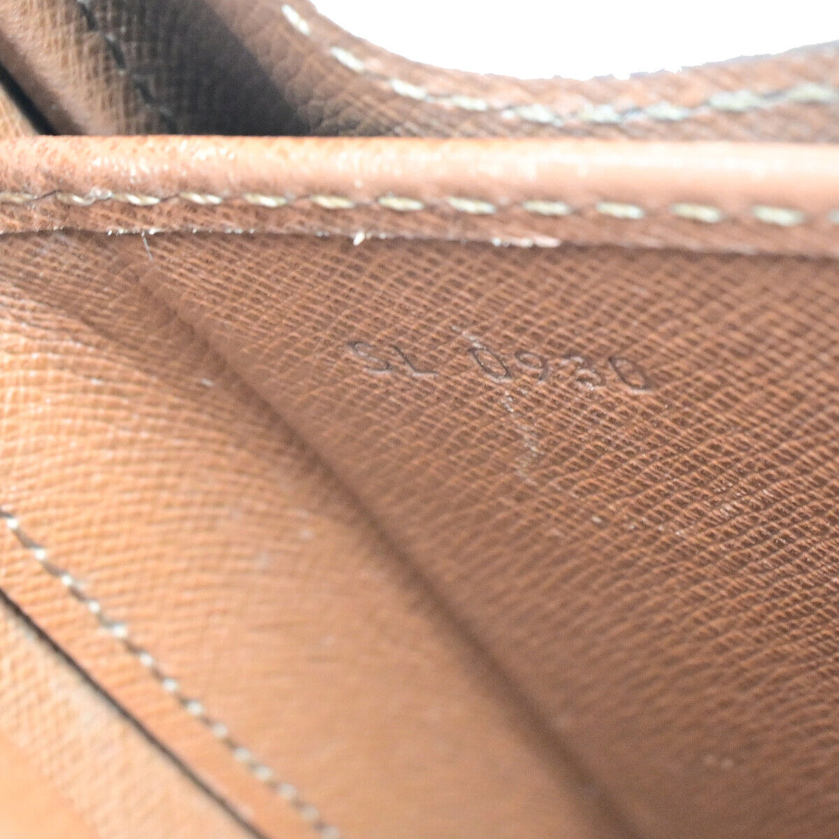 LOUIS VUITTON Cartouchiere GM Shoulder Bag Monogram Leather Brown M51252 65YF284