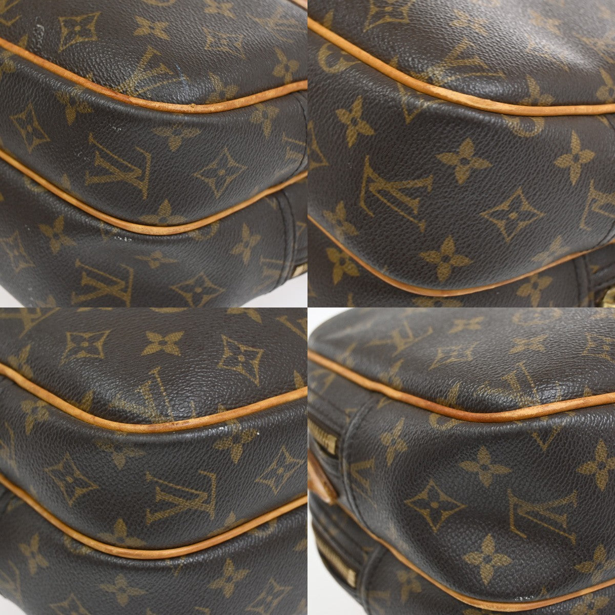 LOUIS VUITTON Reporter Crossbody Shoulder Bag Monogram Leather BN M45254 67CA923