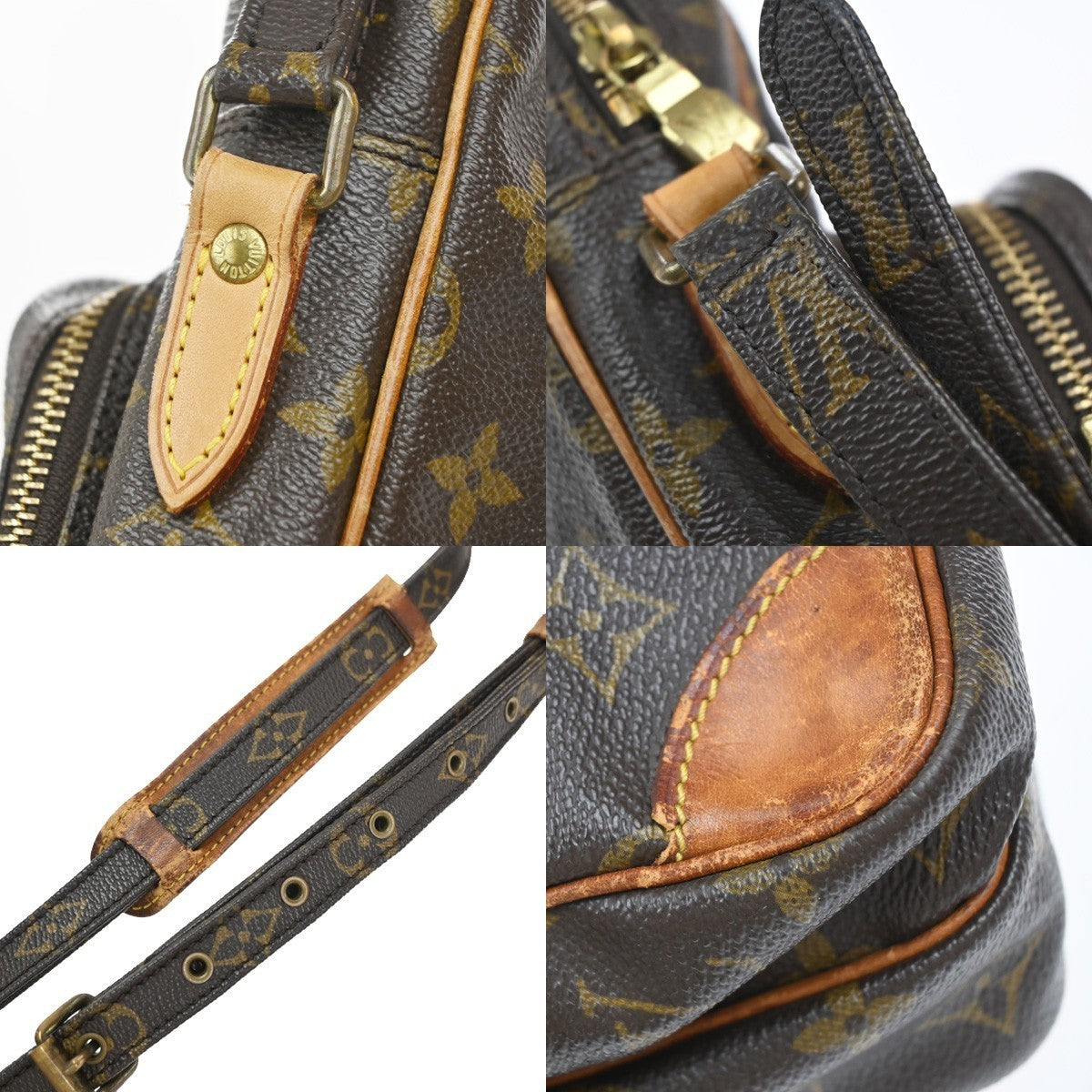 LOUIS VUITTON Amazon Crossbody Shoulder Bag Monogram Leather BN M45236 62EG304