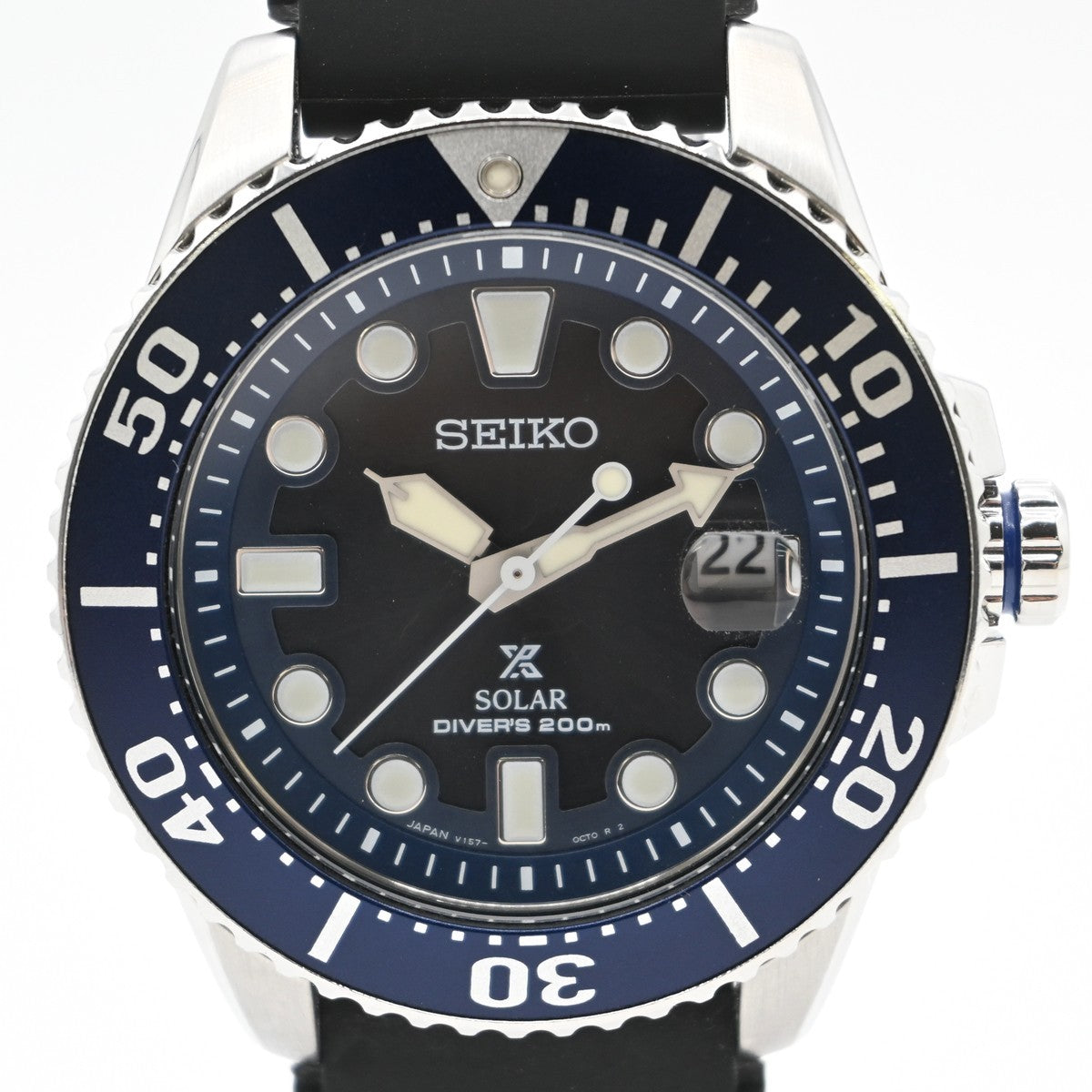 [ Near Mint ] SEIKO Prospex Diver's Watch 200m SBDJ019 43mm Quartz SS BK 65LC582