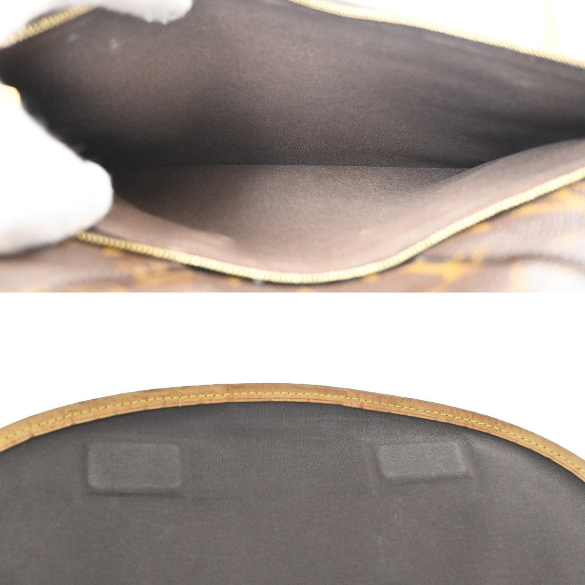 LOUIS VUITTON Menilmontant MM Shoulder Bag Monogram Leather BN M40473 73KC138