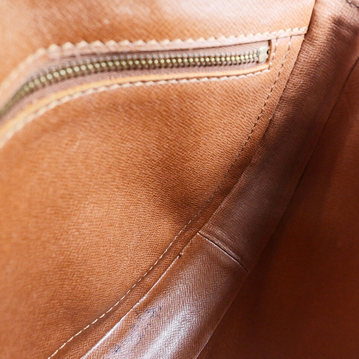 LOUIS VUITTON Chantilly PM Shoulder Bag Monogram Leather Brown M51234 31YG541