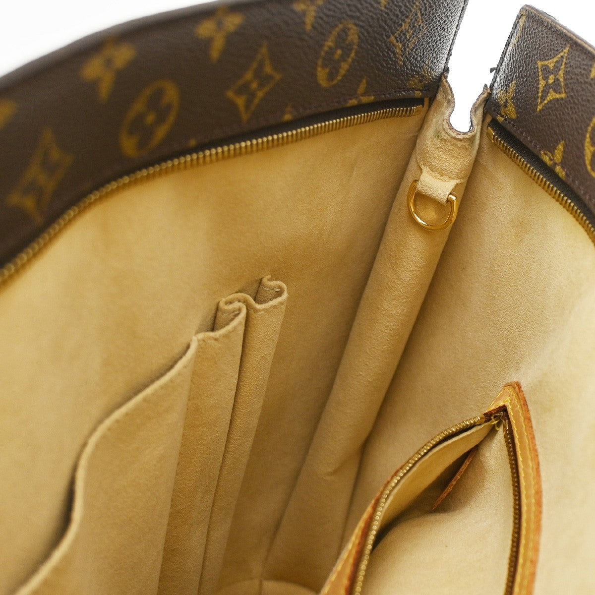 LOUIS VUITTON BABYLONE Shoulder Bag Monogram Leather Brown France M51102 78KB687