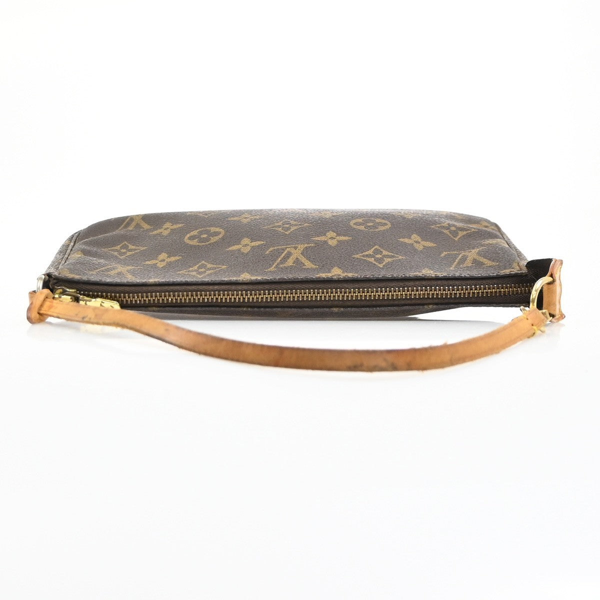 LOUIS VUITTON Pochette Accessoires Hand Bag Monogram Leather BN M51980 85MA488