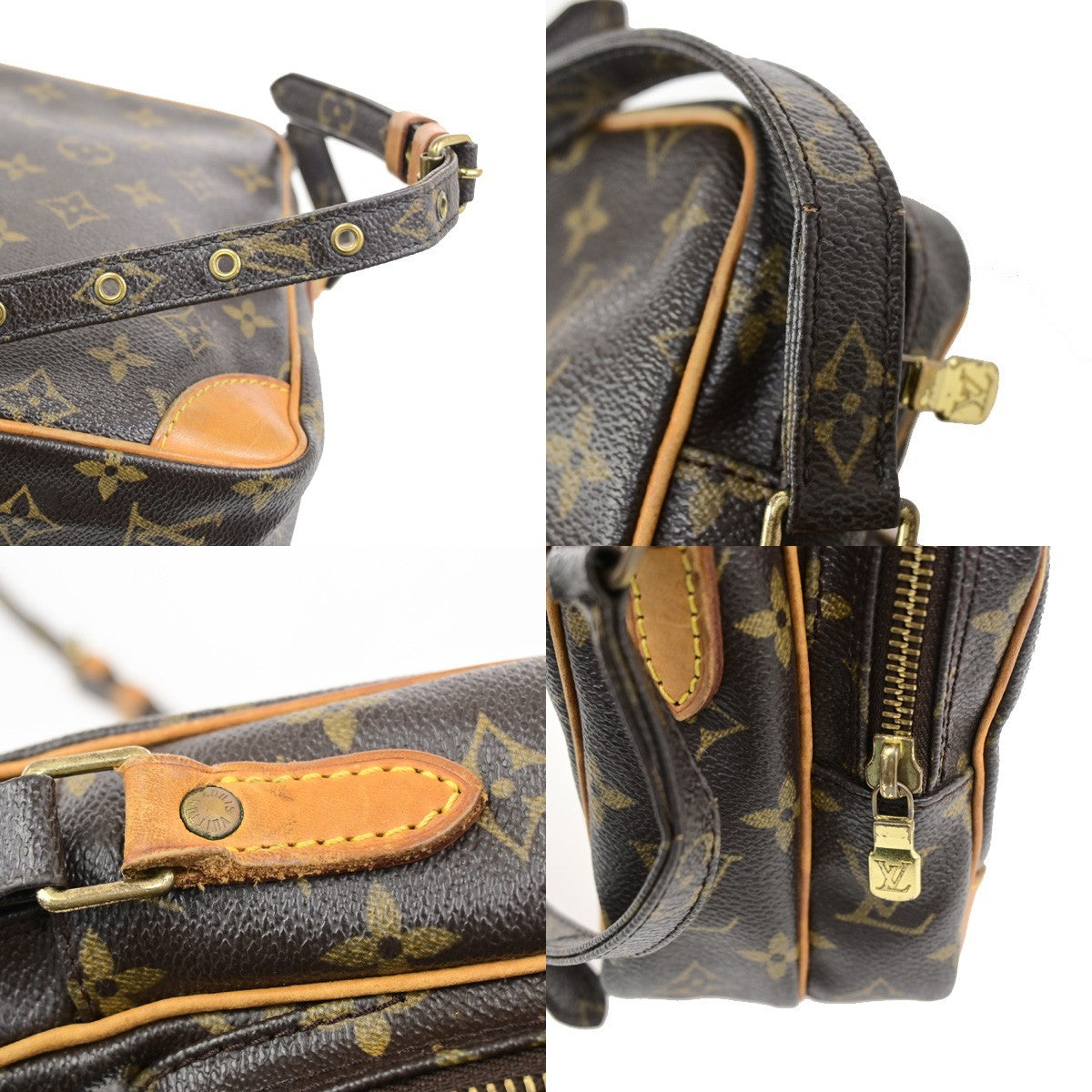 LOUIS VUITTON Amazon Crossbody Shoulder Bag Monogram Leather BN M45236 35YJ273
