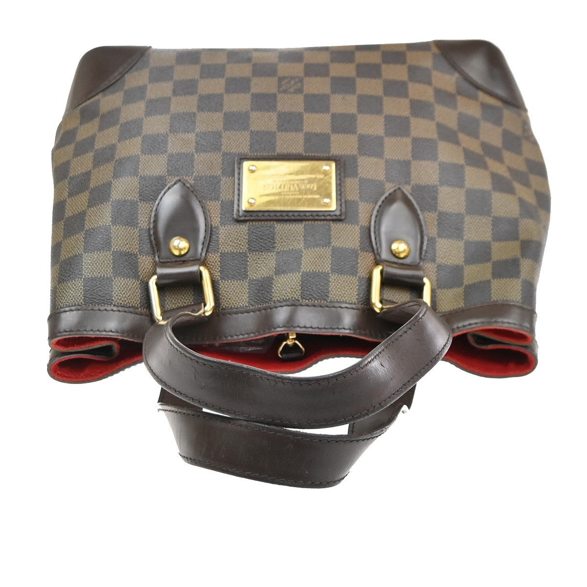 LOUIS VUITTON Hampstead PM Shoulder Bag Damier Ebene Leather BN N51205 85MA611