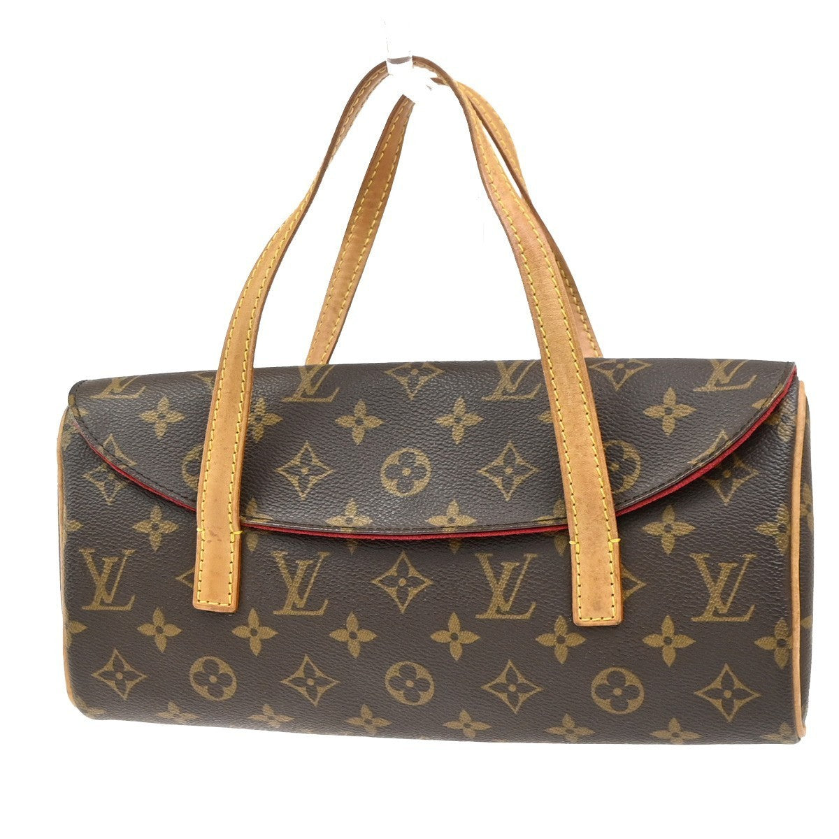 LOUIS VUITTON Sonatine Hand Bag Monogram Leather Brown France M51902 74MA597