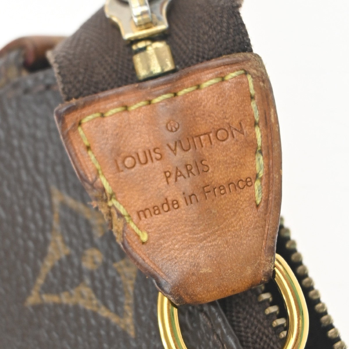 LOUIS VUITTON Eva 2Way Chain Shoulder Bag Monogram Leather Brown M95567 96KC617