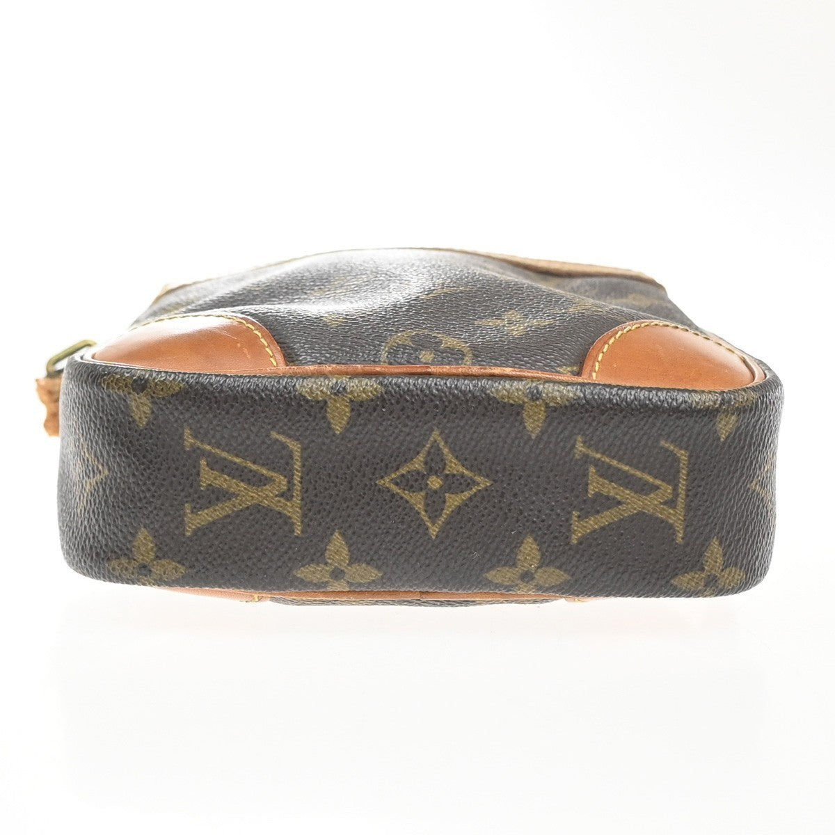 LOUIS VUITTON Danube Shoulder Bag Monogram Leather Brown France M45266 62KC659