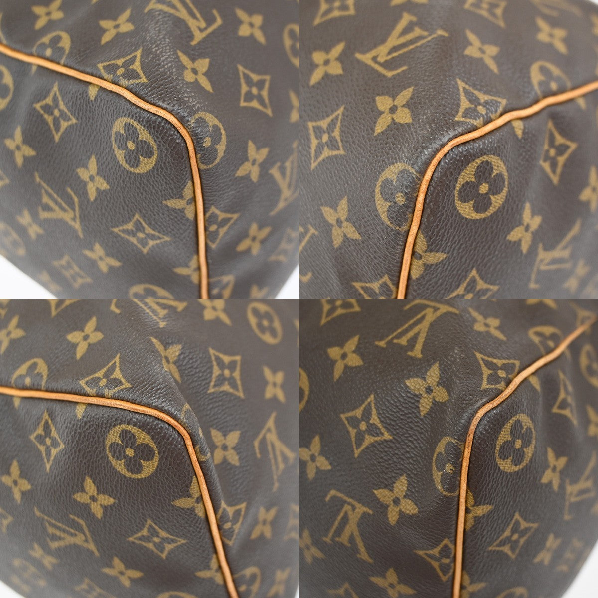 LOUIS VUITTON Speedy 40 Travel Hand Bag Monogram Leather Brown M41522 99YJ003