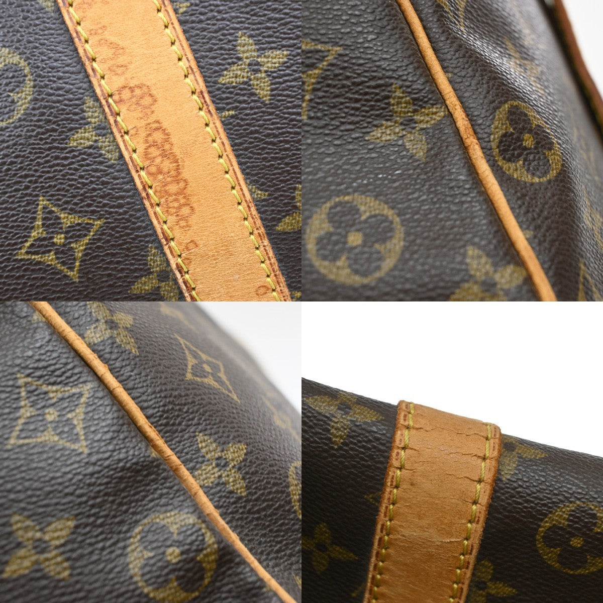 LOUIS VUITTON Keepall Bandouliere 60 2Way Hand Bag Monogram Brown M41412 82PA004