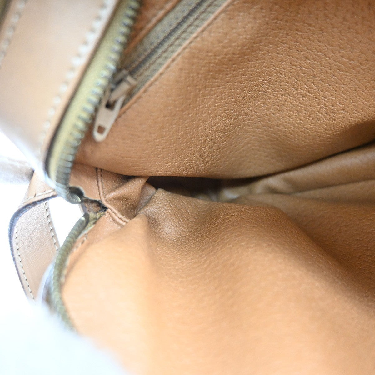 CELINE Logo Macadam Pattern Shoulder Bag PVC Leather Brown Italy GHW 31MA302