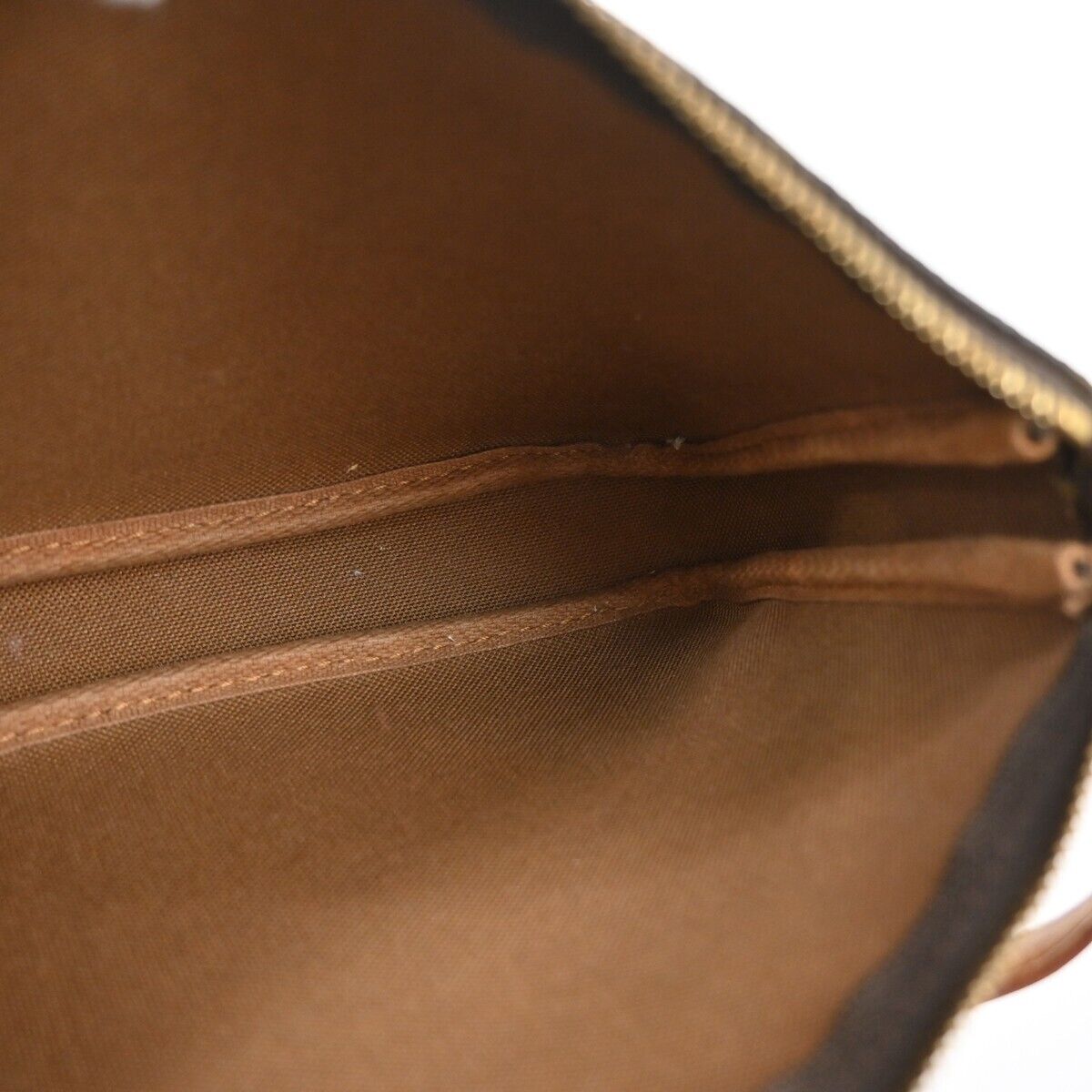 LOUIS VUITTON Pochette Accessoires Hand Bag Monogram Leather BN M51980 13ED392